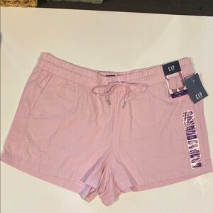 GAP Women's XXL Pink Linen Shorts